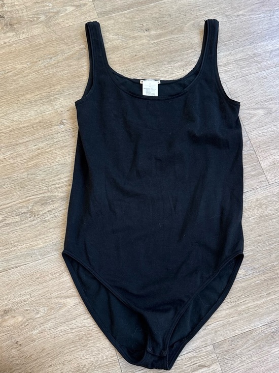 Wolford Tops - Wolford Black One-Piece Bodysuit M